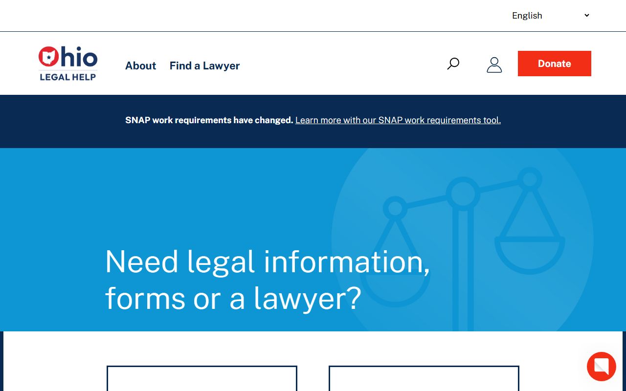 Franklin County court records help on the Ohio Legal Help website